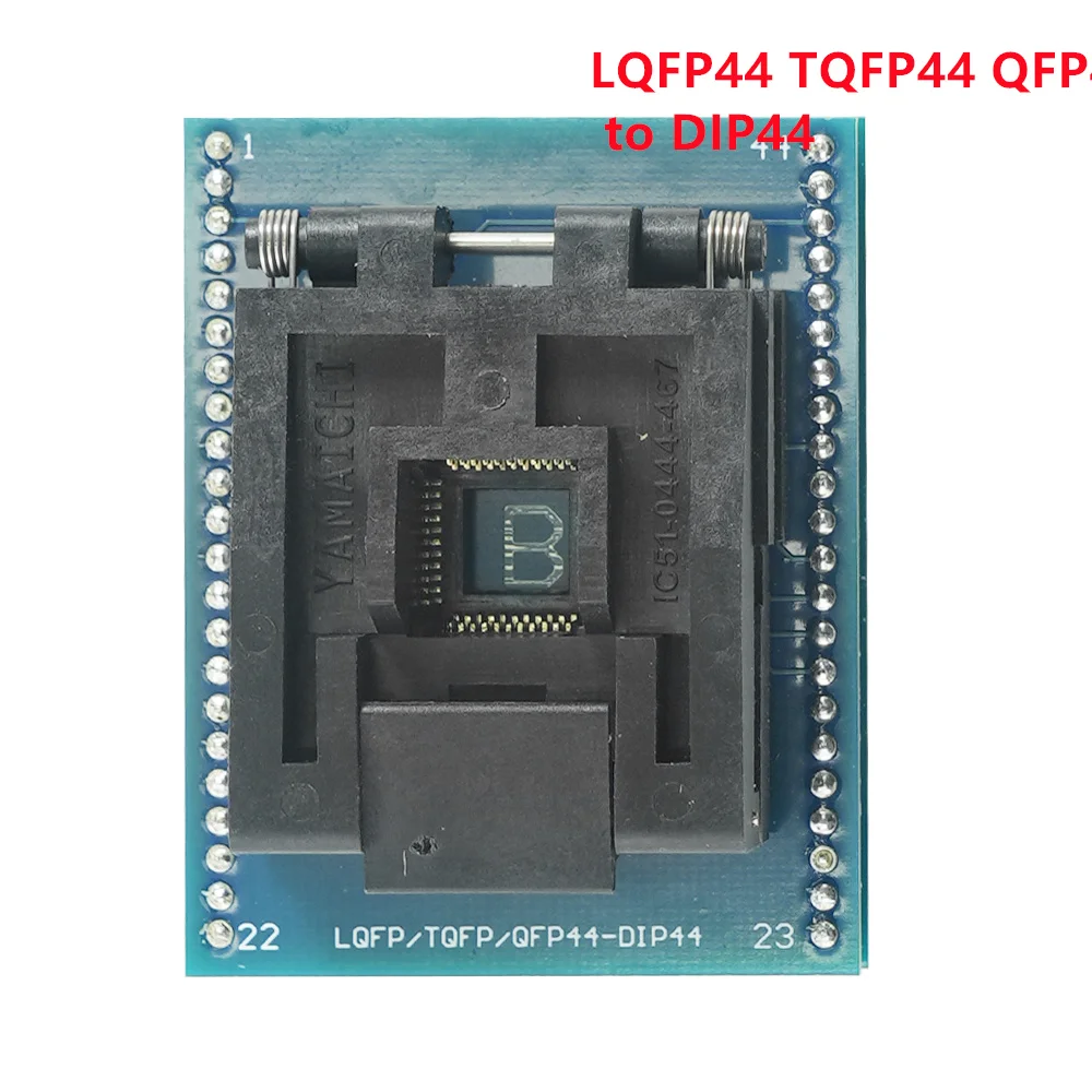 Top Quality Qfp44 Tqfp44 Lqfp44 to dip40 adapter ic programmer tqfp44 to dip40 ic socket tqfp44 adapter socked for TL866II