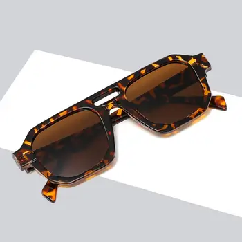 復古方形太陽眼鏡,男女通用,橄欖綠鏡框,飛行員雙樑設計,復古簡約風格,UV400防護眼鏡批發 8 最佳銷售 綠色眼鏡 - №6