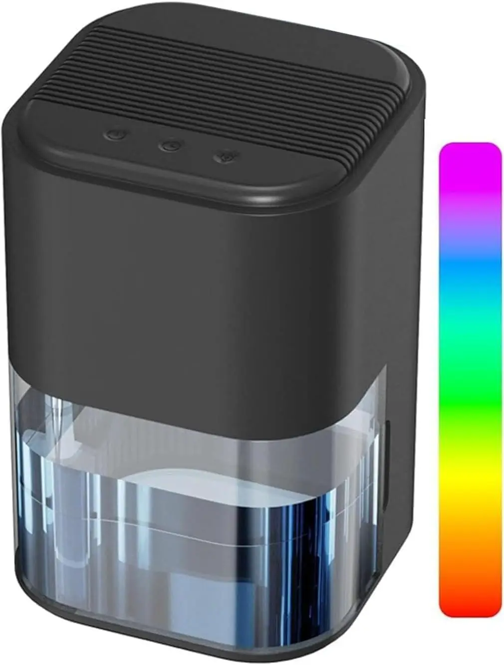 Compact Mini Dehumidifier for Home, 2L with LED, Small,Two Working Modes, Auto Shut-Off, for Bedroom, Bathroom, Closet, Basement