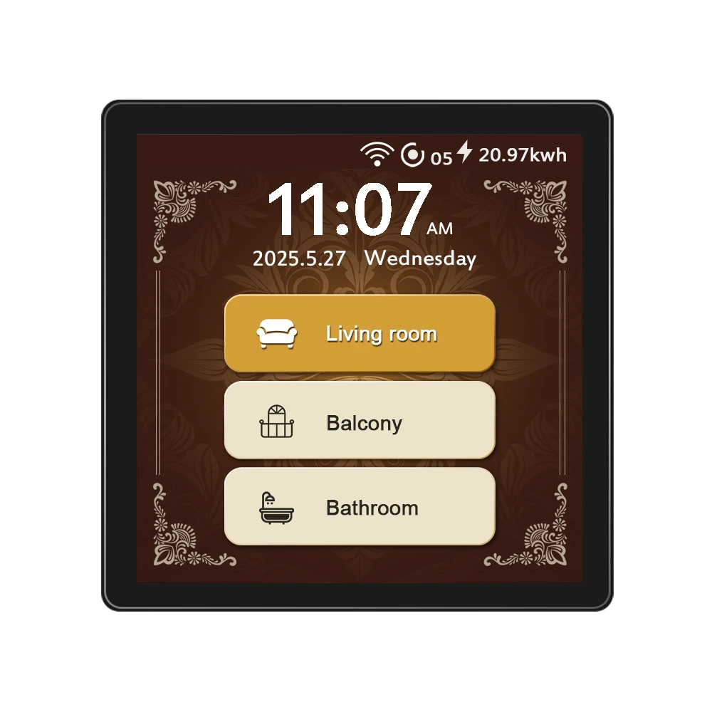 L10 Smart Wall Switch 1 2 3 4 Gang Design Compatible with Alexa and Google Assistant Power Consumption