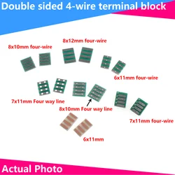 多機能アニメーションパッチボード,変換テストボード,両面,4線,PCB, 6x11mm, 7x10mm, 8x10mm, 50個
