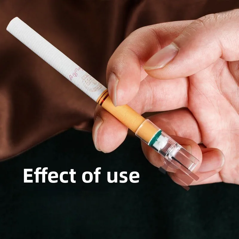 

100 Pcs Disposable Tar Filter Holder Cigarette Filter Reducing Tar Health Cleaning Holder Case Smoking Accessories