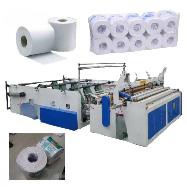 Full Automatic Jumbo Roll Width 2200mm Toilet Paper Machine Production Line