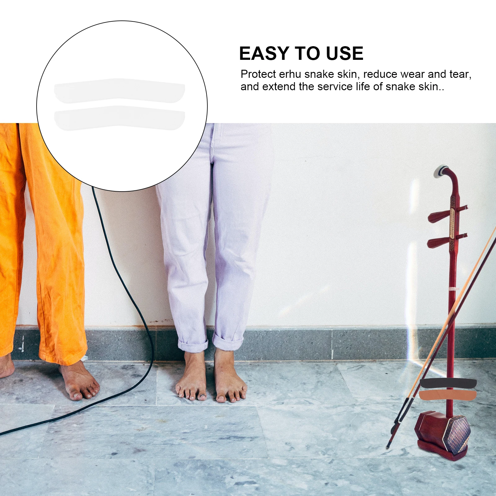 

3pcs Erhu Corner Protector Crash-Proof Cushion Pads Wear-Resistant Accessories for Long Lasting Angle Cover