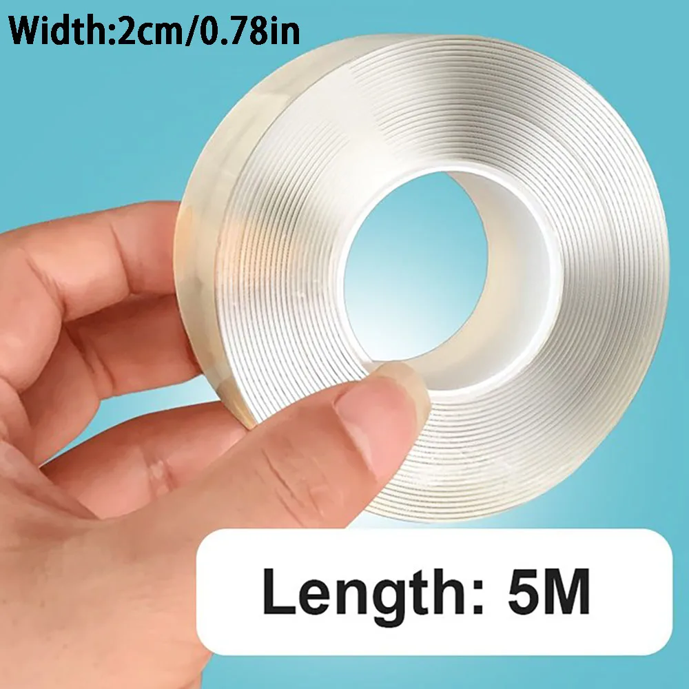 Ultrasterke Dubbelzijdige Lijm 3M Nano Tape 5M Huishoudapparatuur Waterdichte Monster Tape 2M muurstickers Home Improvement