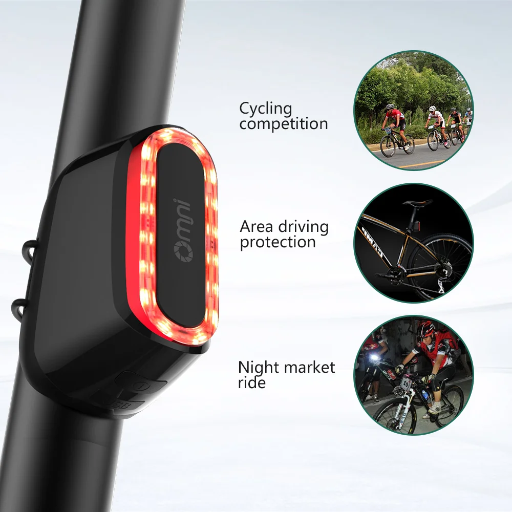 Akcesoria rowerowe gotowe do wysyłki Lekka lampka rowerowa Super lekka rama rowerowa z włókna węglowego T1000 Lampka rowerowa LED