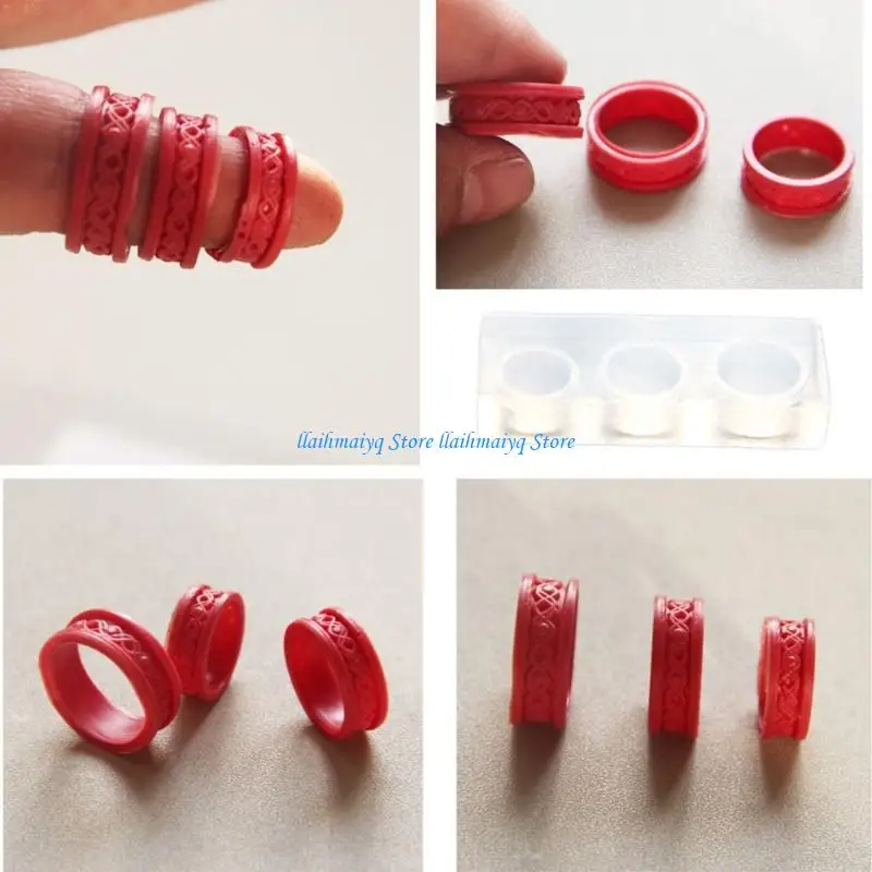 

573B Flexible Silicone Rings Casting Mould For Handmade Jewelry Design Projects
