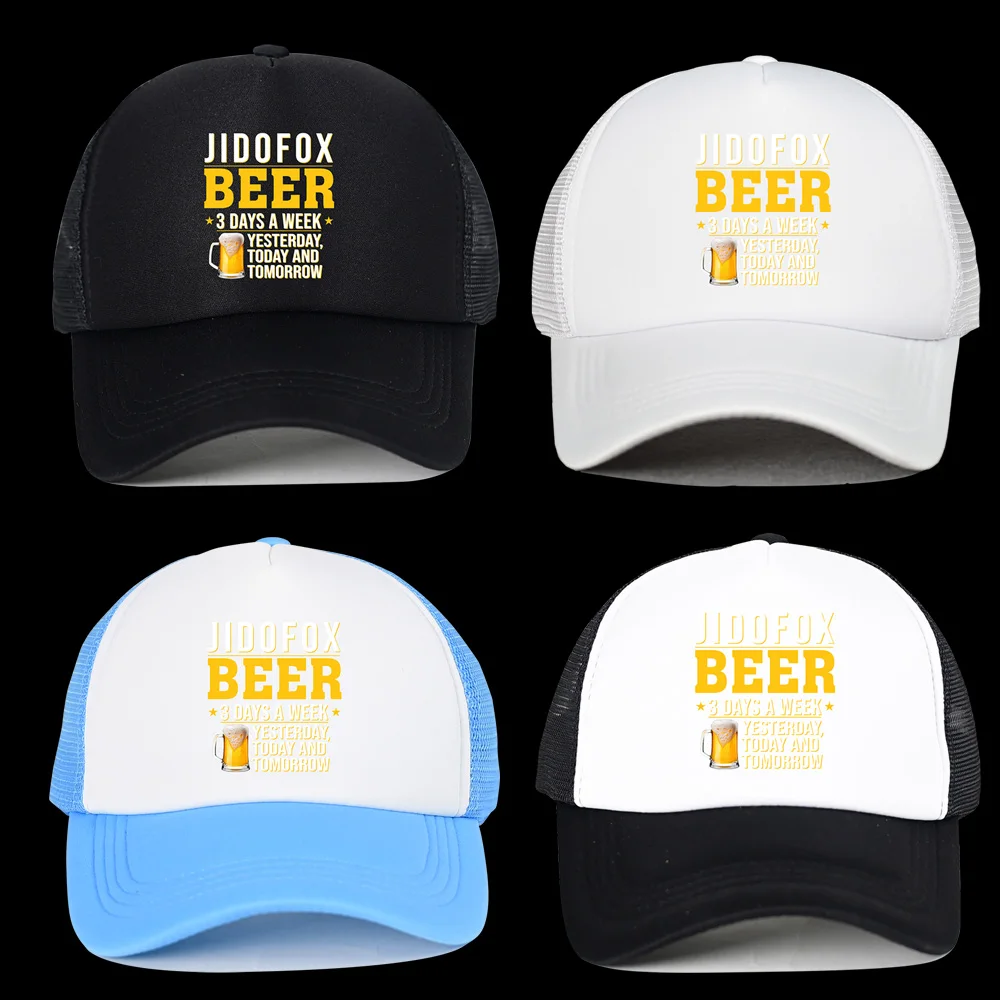 DSQ2 Baseball Caps Men Women High quality Printing  JIDOPOX Letters Design High Quality Mesh Hat Trucker Snapback Cap Dad Hats