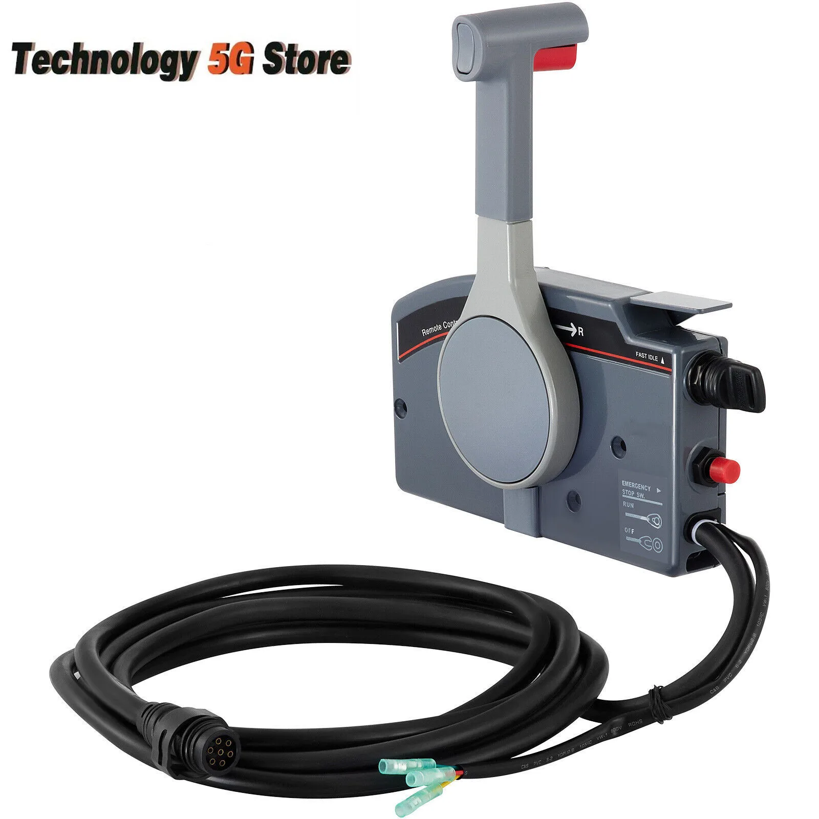 ヤマハ船外機サイドリモートコントロールボックス 703 7 ピンプッシュオープン 703-48230-14 703-48203-12