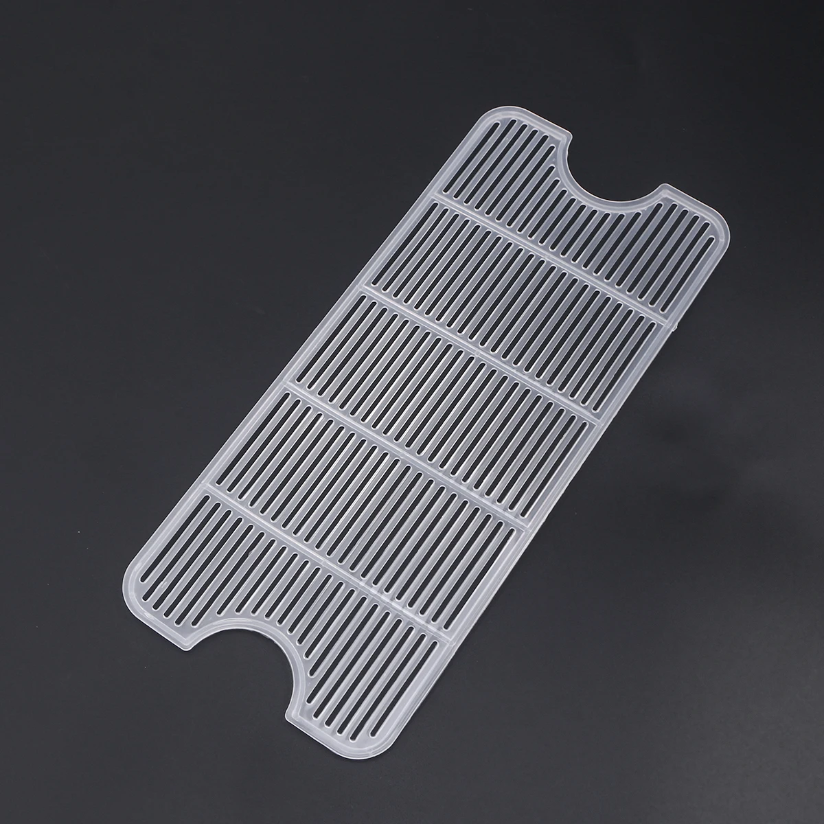 

Transparent Crisper Simple Fruit Vegetables Storage Crisper for Home Store Restaurant (Medium Size With Drainer Piece)