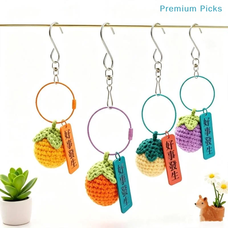 portableSwivel Hooks Clips Easy Install 1/5 Pcs 360 Degree Rotation for Hanging Wind Chimes Crystal Twisters Home Use