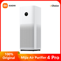Xiaomi Mijia Air Purifier 4Pro Intelligent Home Sterilizer Remove Haze Deodorization Sterilization HEPA Filter OLED Touch Screen
