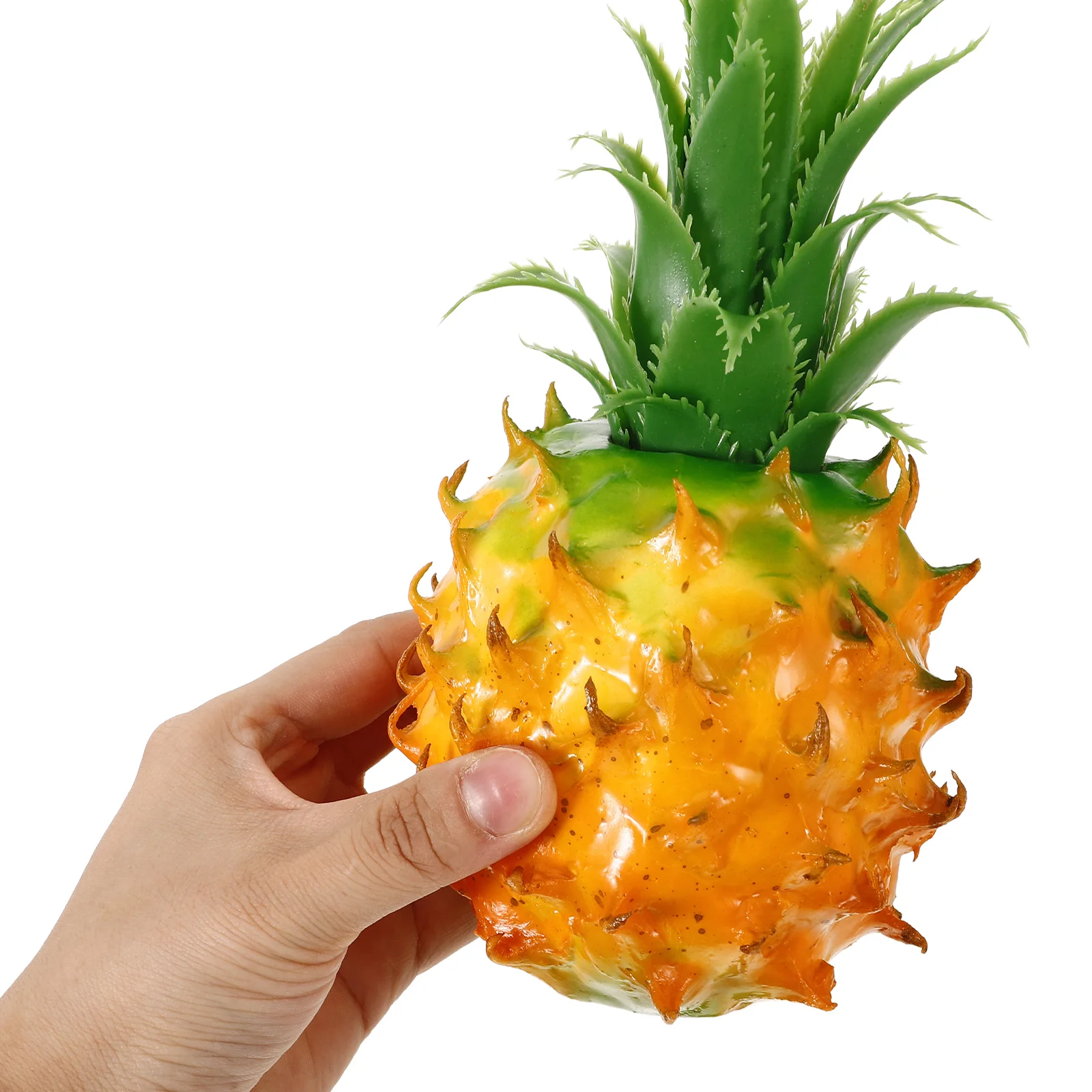 

2pcs Car Antenna Decorations Pineapple Toppers Roof Accessories Durable PU Material Easy Installation Waterproof Car Supply