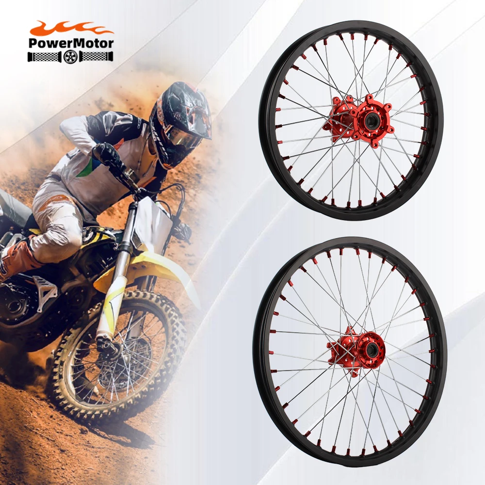 Ступица передних и задних колес мотоцикла Enduro для электрического мотокросса Surron Ultra Bee 21 × 1,6 дюйма 18 × 2,15 дюйма, модифицированные детали для электровелосипеда
