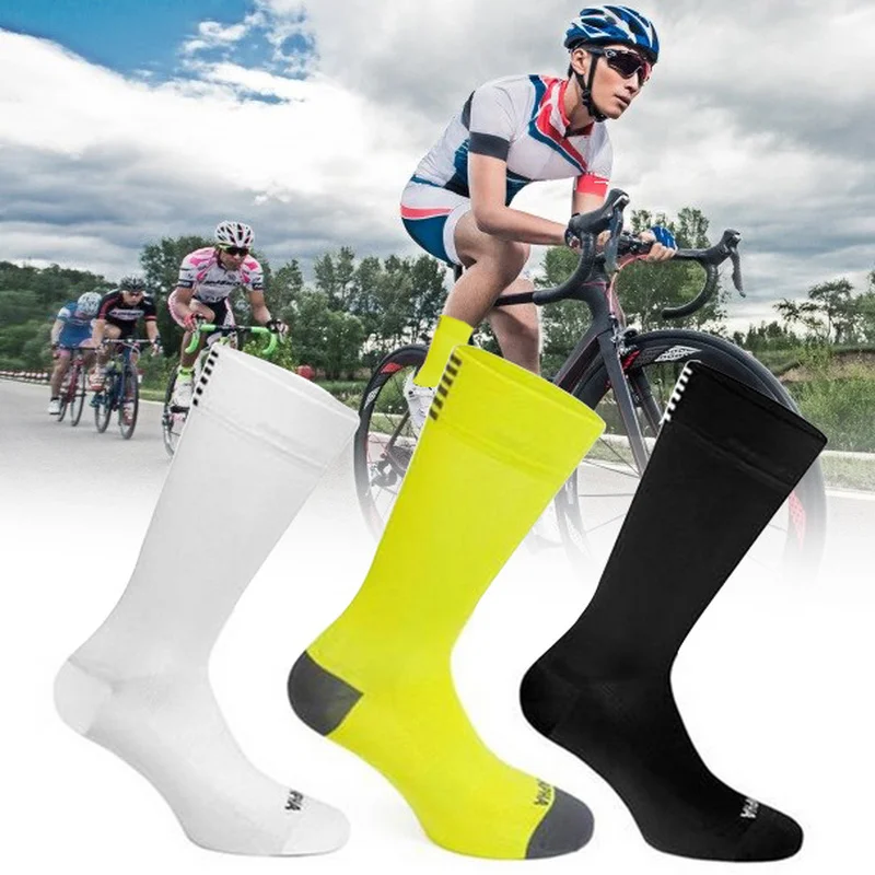 

High quality Professional Brand Sport Socks Breathable Road Bicycle Socks Men and Women Outdoor Sports Racing Cycling Socks