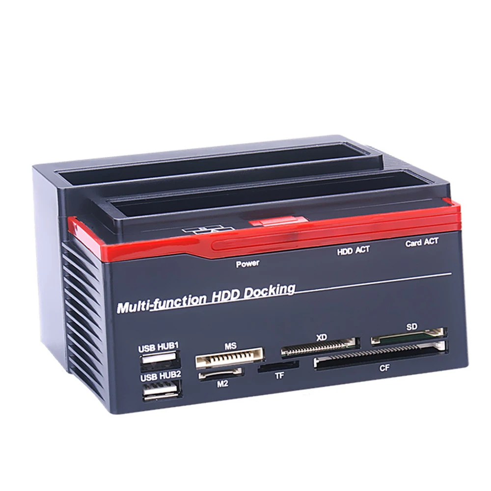 Dual Slots Hard Drive Docking Station 2.5/3.5