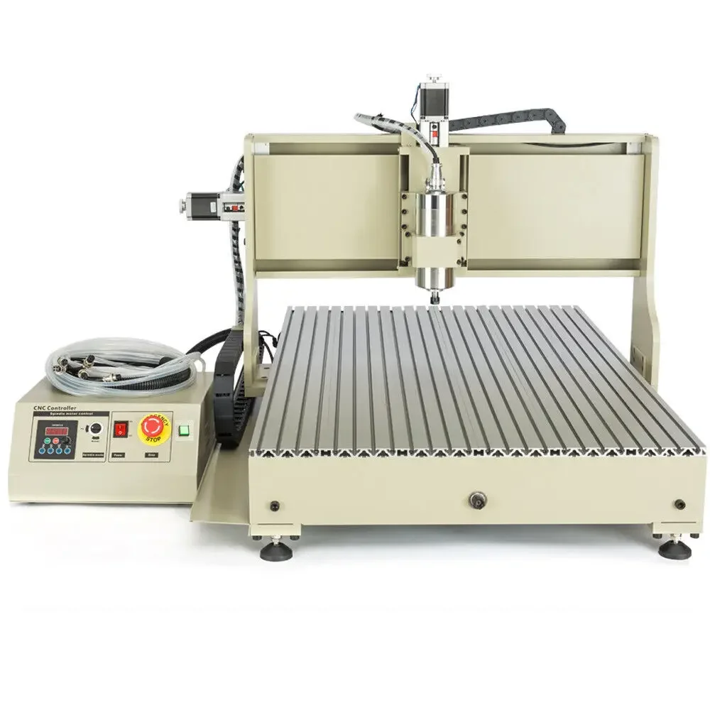 1.5KW USB CNC 6090 Engraving Machine 4 Axis Desktop Engraving Drilling Machine Metalworking Mill Drill