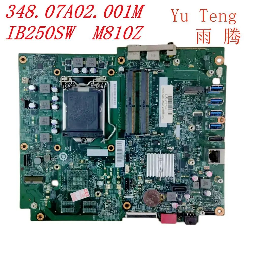 Para lenovo m810z placa-mãe 348.07a02.001m ib250sw 100% testado e entrega normal