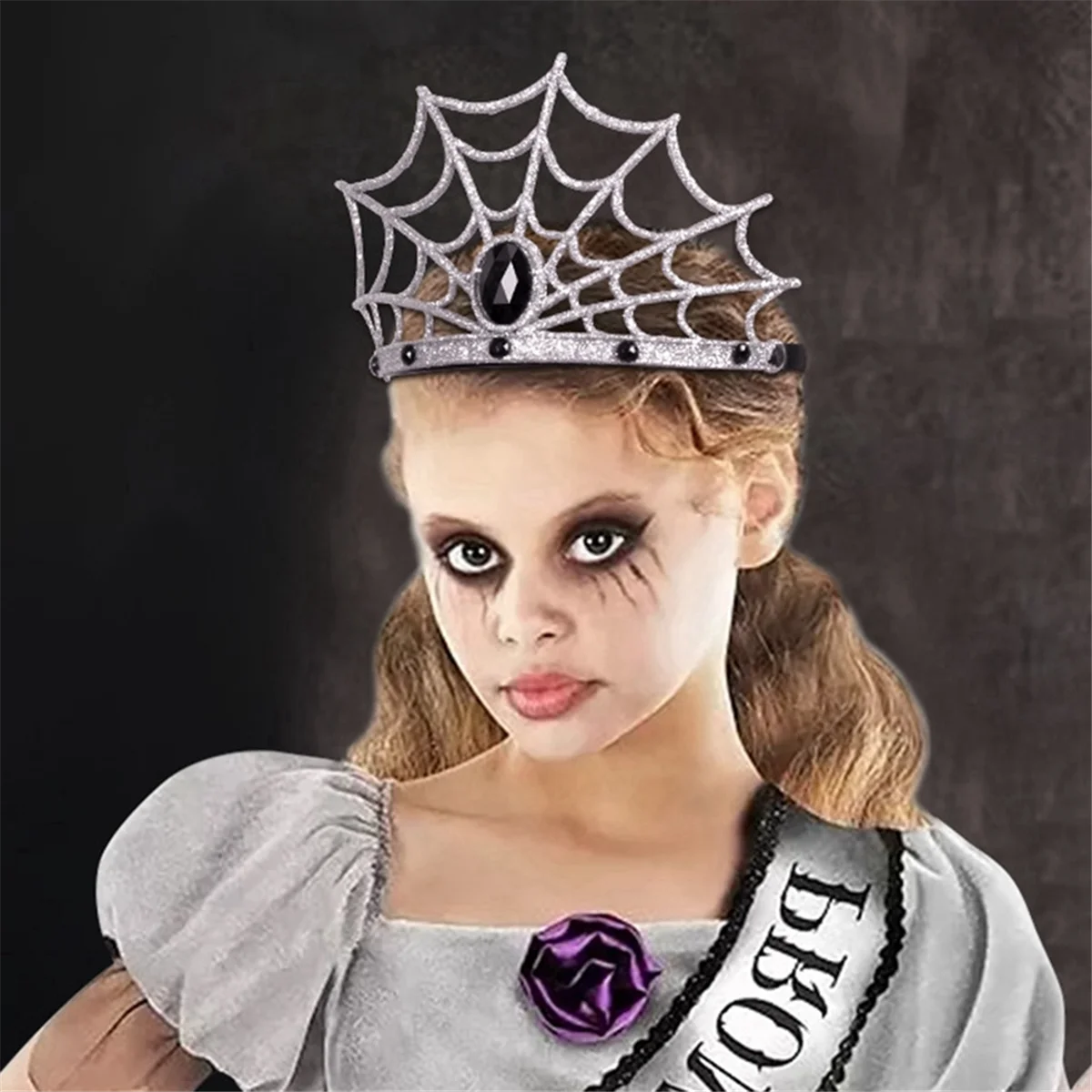 Halloween Spider Queen Crown,COSPLAY Dress Up,Holiday Props Masquerade