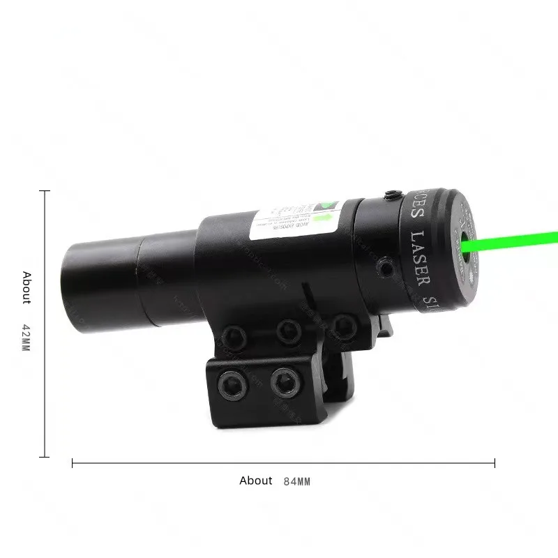 Tactical JH057-JG8 Green Dot Laser Sight W/ Mount for 20mm Picatinny&11mm Rail