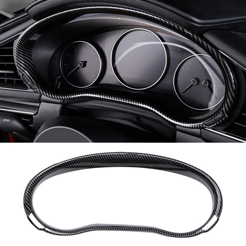 Car Accessories Trim Carbon Fiber Style Dash board Cover For Mazda CX30 CX-30 2020 2021 2022 Mazda 3