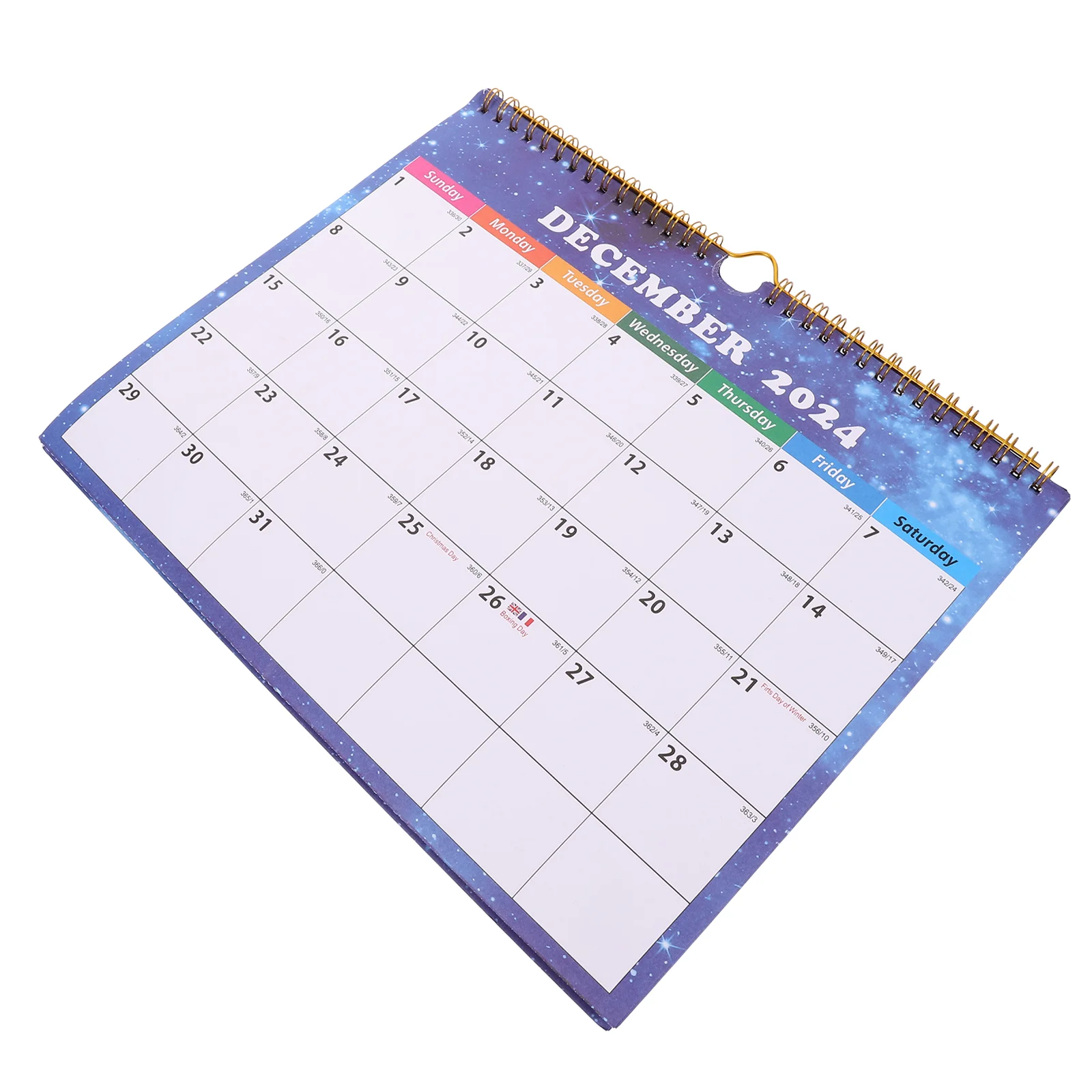 

Foldable Wall Calendar Large for Monthly Spiral Calender Mini 3 Months Display Office