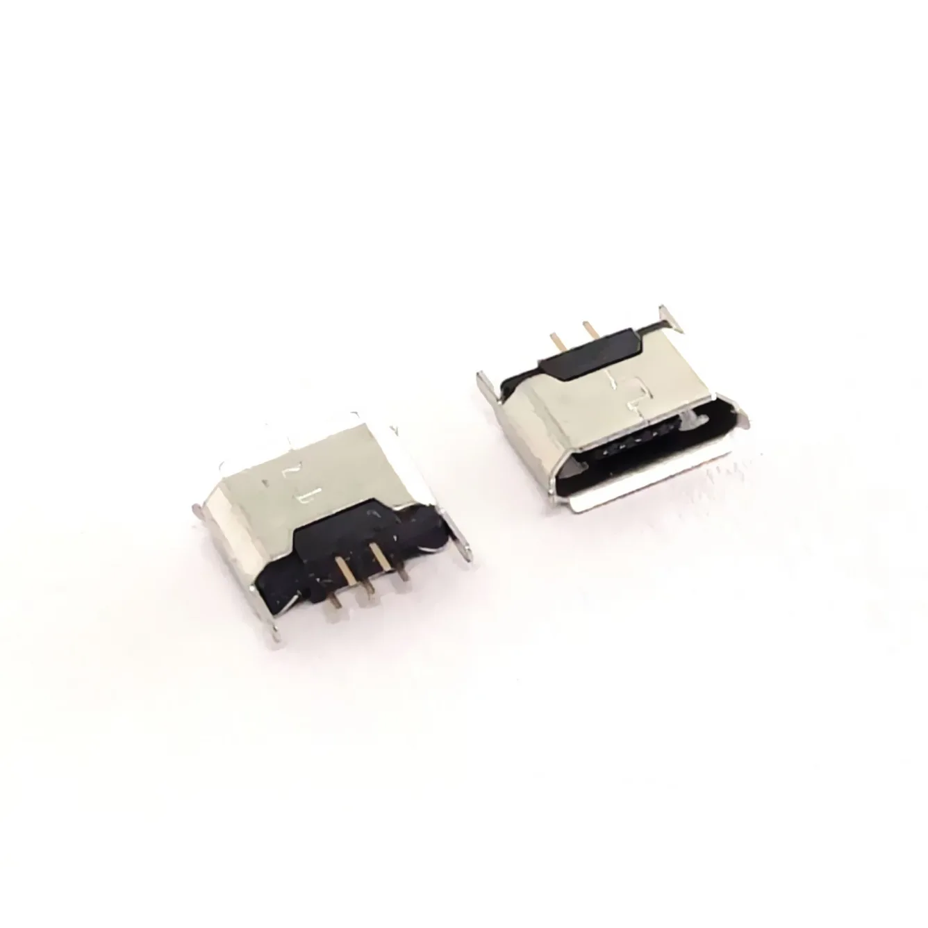Fro MICRO female seat 5p 180 degree crimping 1.5 feet, vertical vertical plug connector charging port female head