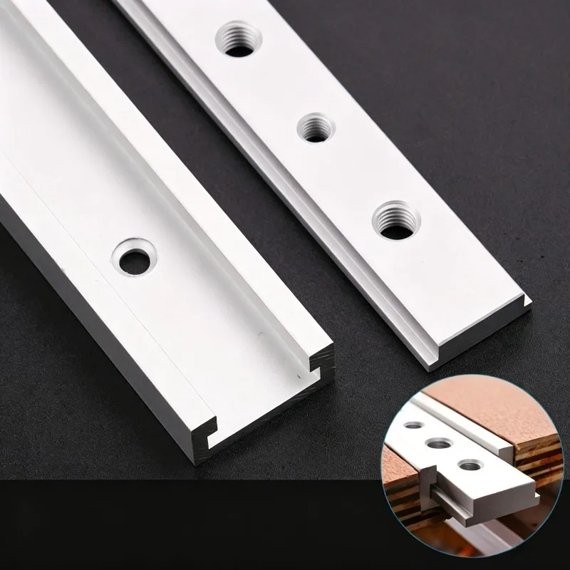 Slide Rails Slide Packs Aluminum Alloy DIY Modification Accessories Engraving Machine Saw Worktable Linear Motion Components