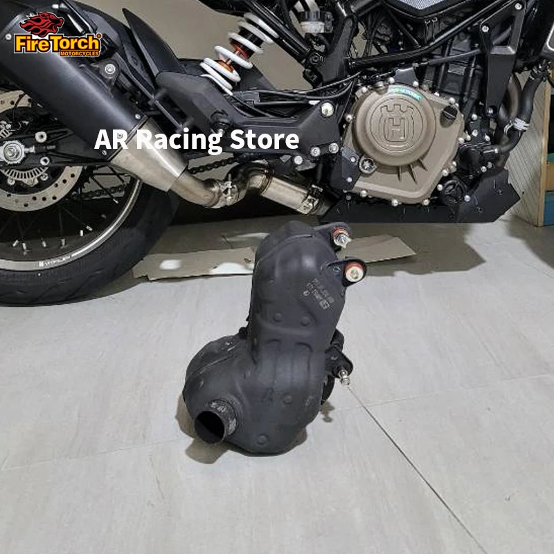 For Husqvarna 401 SVARTPILEN VITPILEN 125 250 2020 2021 Motorcycle Exhaust Escape Modify Mid Link Pipe Connect Original Muffler