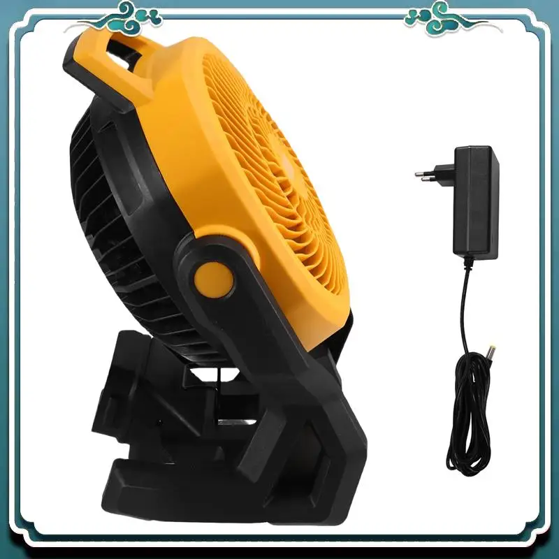 

Reliable Portable Camping Fan Powered Desktop Floor Fan For DCB200 18V 20V Lithium Battery EU Plug