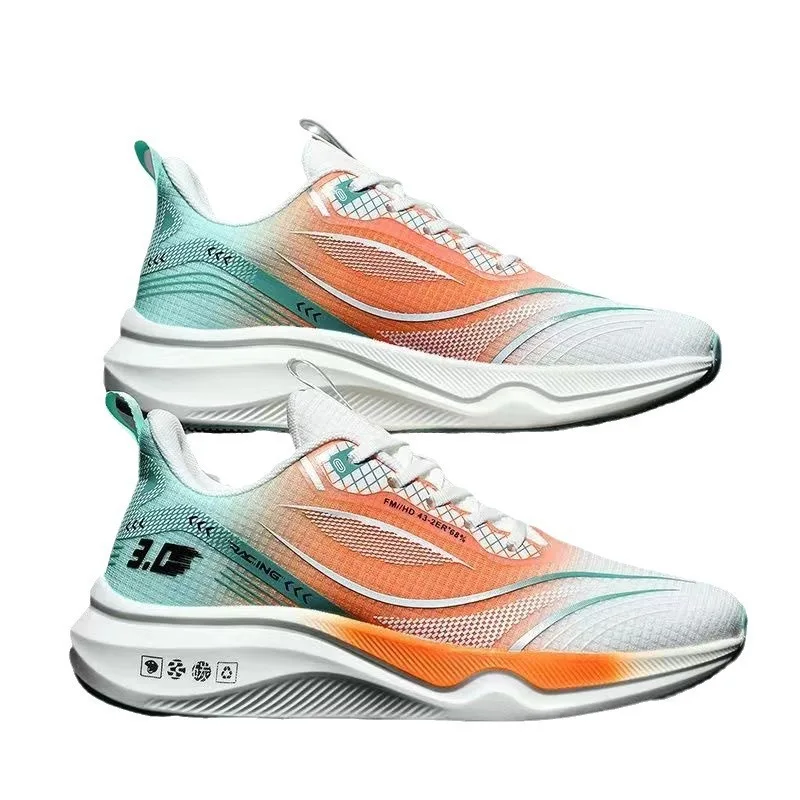 New Four Seasons Ultra Light Sports Shoes with Breathable and Shock Absorbent Soft Bottom Lightweight Running Shoes for Men view 5
