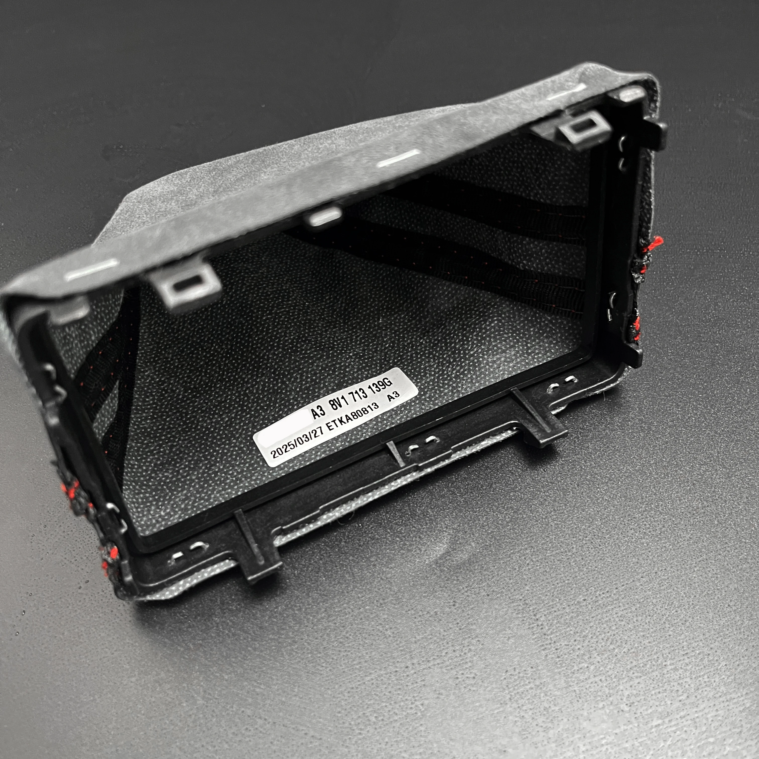 Für Audi A3 8V1713139 Automatik DSG Schaltknauf Wildleder Schaltknauf-Abdeckung 8V1713139G – Detail 5