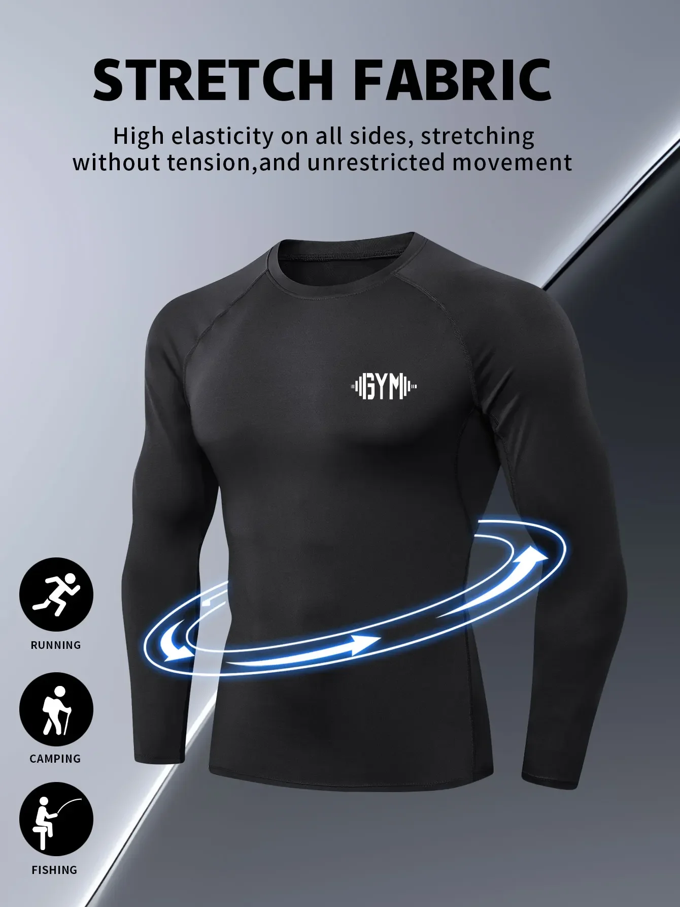 

Athletic Shirts for Men | Breathable Quick Dry Tees | Comfortable Workout Top | Tennis Basketball Gym