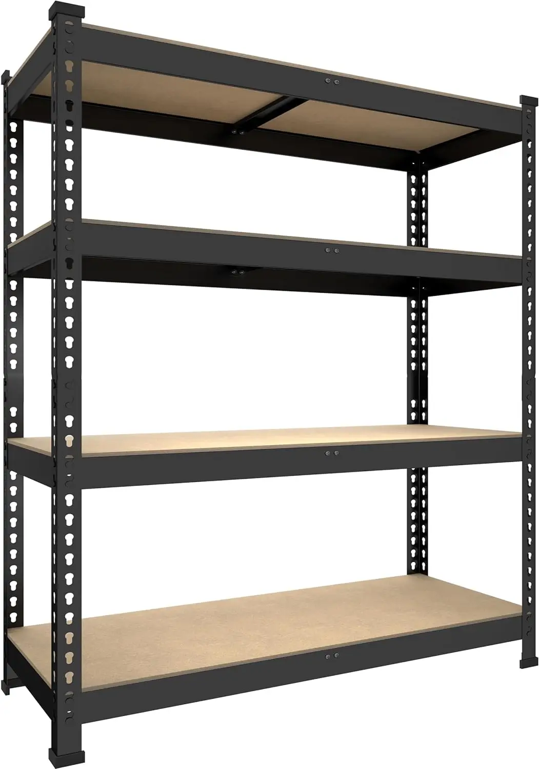 

Storage Shelves - Adjustable Garage Storage Shelving, Heavy Duty Metal Storage Utility Rack Shelf Unit