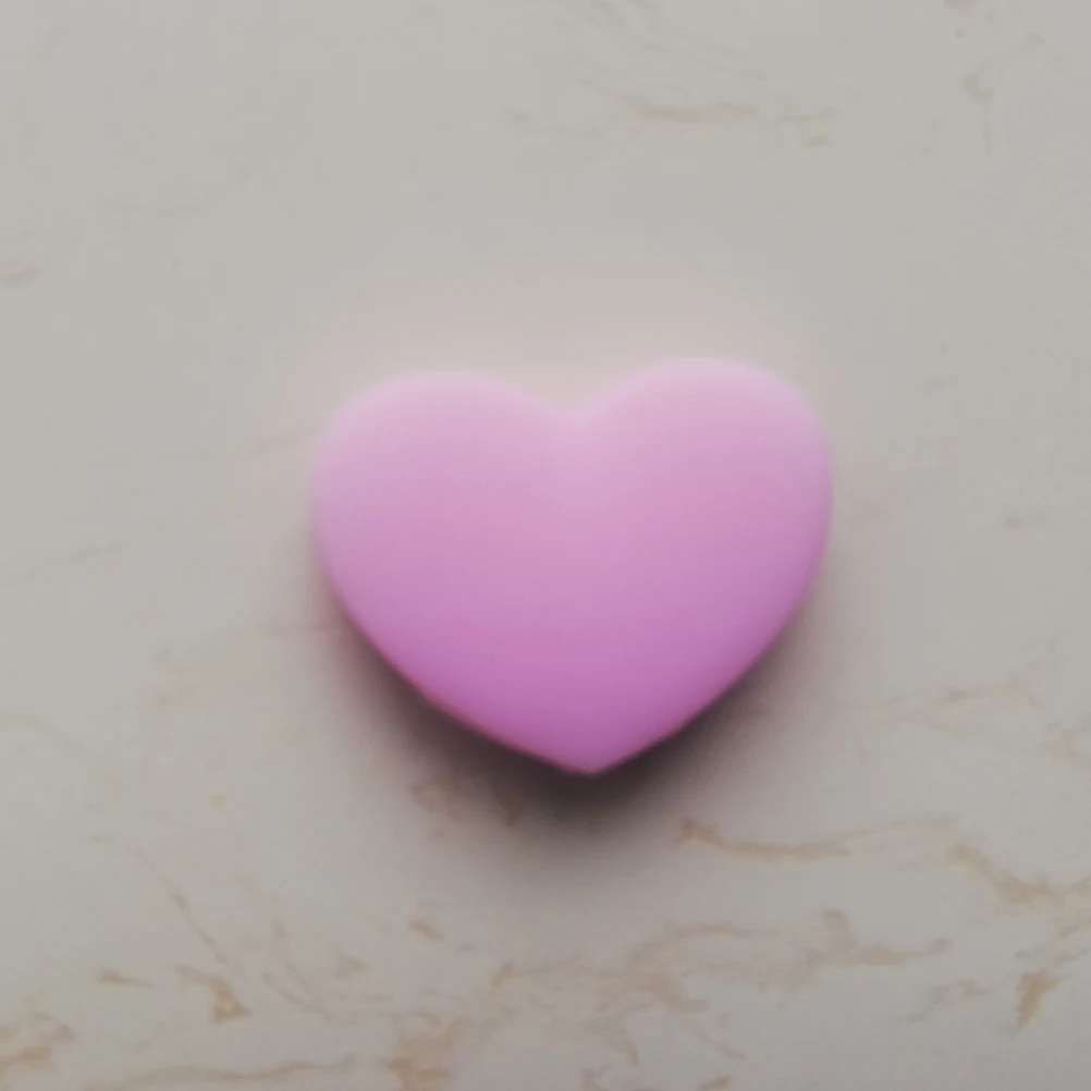 

6 Pcs Tennis Racket Shock Absorber Dampeners Cute Heart-shaped Shocking Creative Vibration Silica Gel