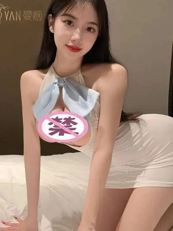 セクシーな女性の弓中空ドレスエレガントな露出バックパックタンクミニドレスナイトガウン秘書制服 2025 新ファッション女性 O1BT