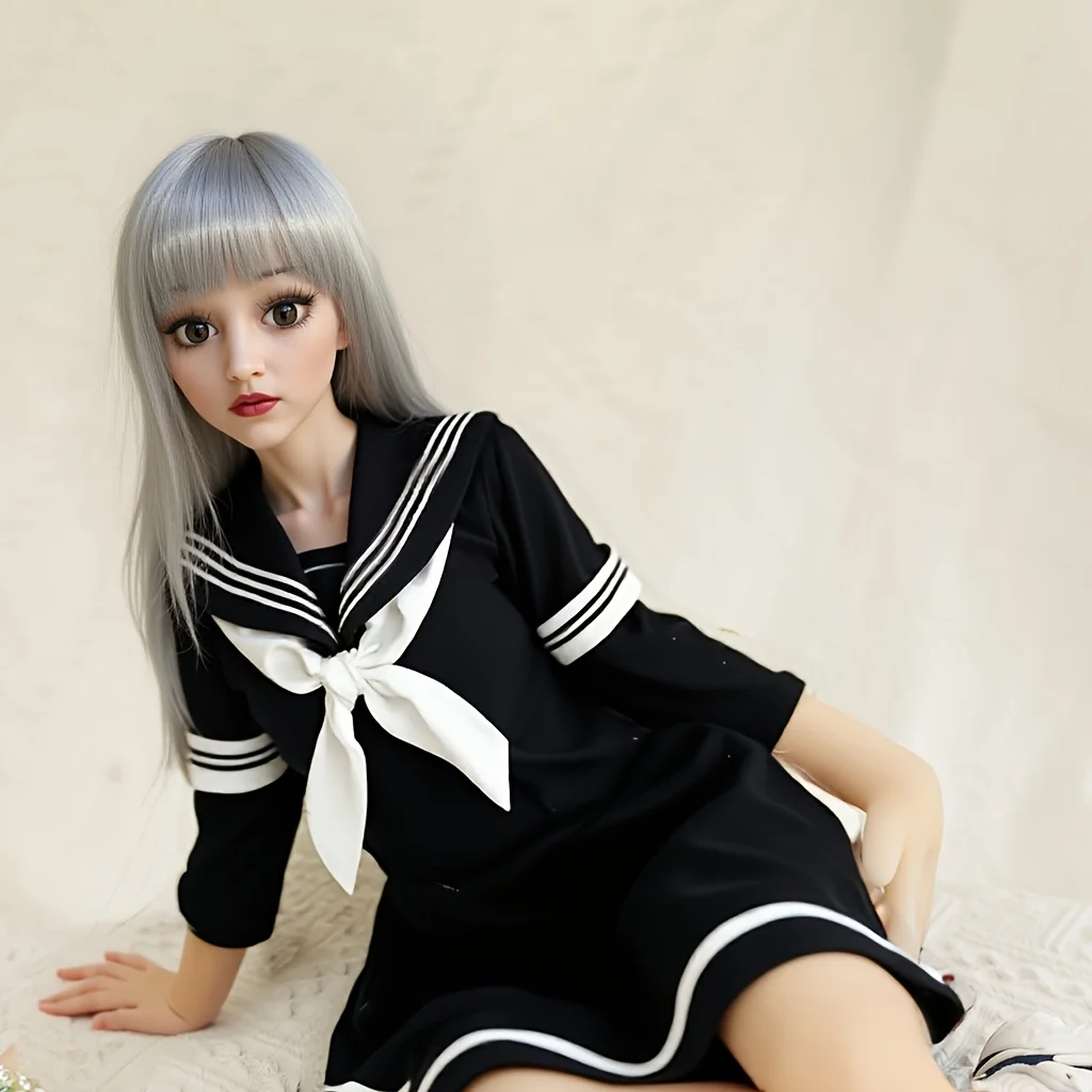 Kerstcadeau deal】80 cm grote schattige BJD-pop - beste keuze voor verjaardagscadeau, verzamelbare anime-figuur met beweegbare gewrichten, Lowe