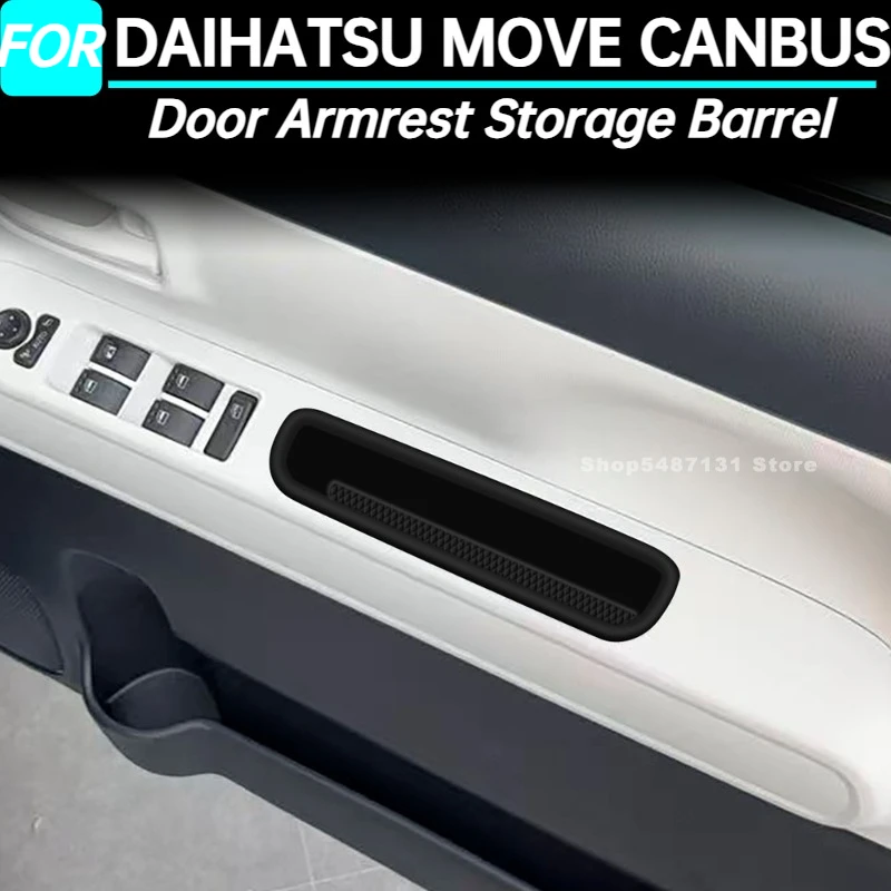 باب السيارة مسند الذراع تخزين برميل مقبض الباب صندوق حامل الحاويات ل DAIHATSU MOVE CANBUS الداخلية اكسسوارات 2022 2023 2024