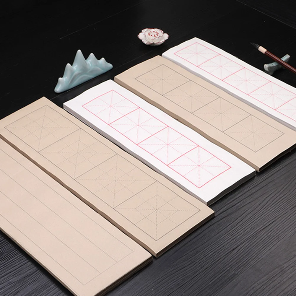 

Calligraphy Practice Paper For Chinese Art Writing Xuan Paper Thickened Rice Sheet For Ink Brush Handwriting Students