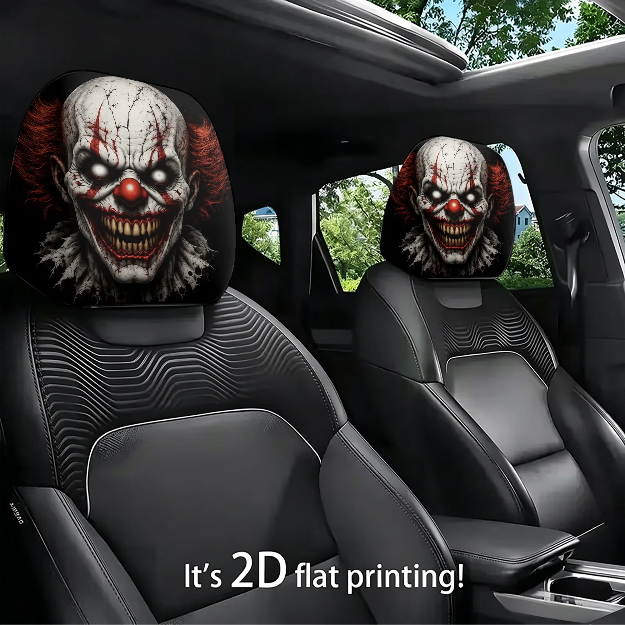 Interior Design Style Quiz - 2pcs car headrest covers with a