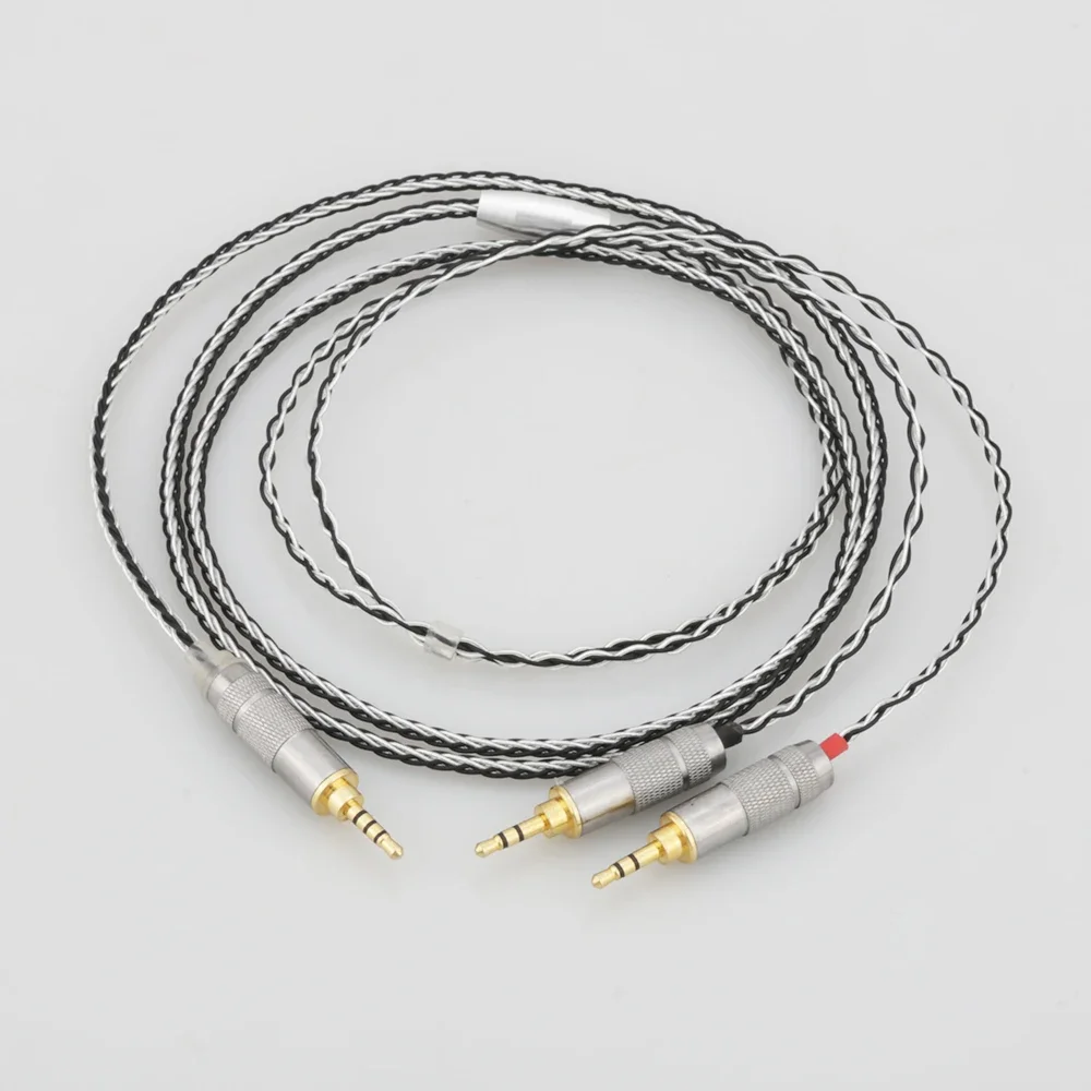 Cable with 2.5mm Balanced Male to Dual 2.5mm Male Compatible with Hifiman HE400S, HE-400I, HE-400i （Dual 2.5mm Version, HE560)