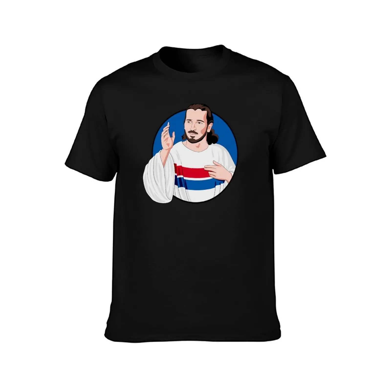 Bontempelli Our Saviour T-Shirt Summer Casual Cotton Tee Oversized Streetwear Tops Vintage Graphic Print Unisex Men Women