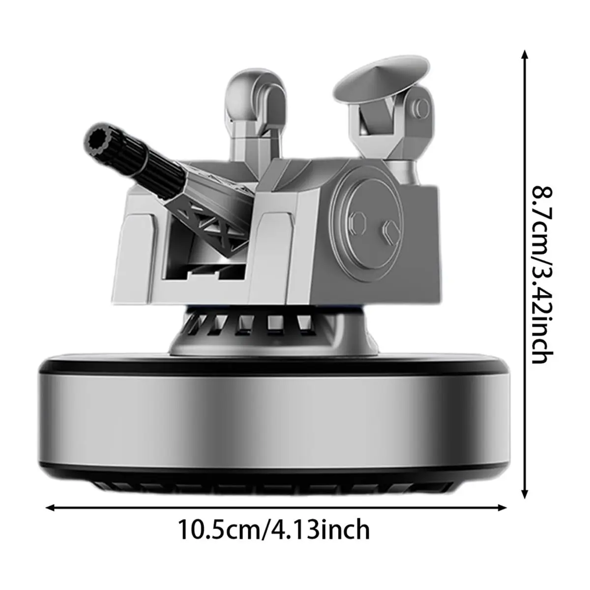 2026 New  Vehicle Car Air Freshener Solar Powered Rotating Aromatic Diffuser for Car Interior Dashboard Roof Decoration