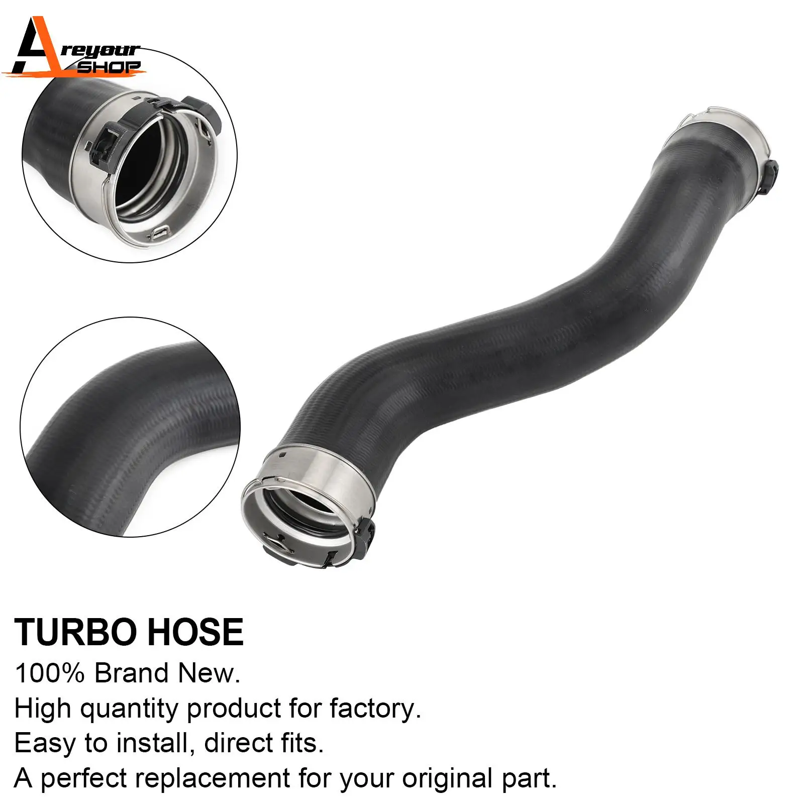 Areyourshop Intercooler Air Turbo Hose for Mercedes-Benz GLK 200 220 250 CDI 2045280000 A2045282782 Car Auto Parts