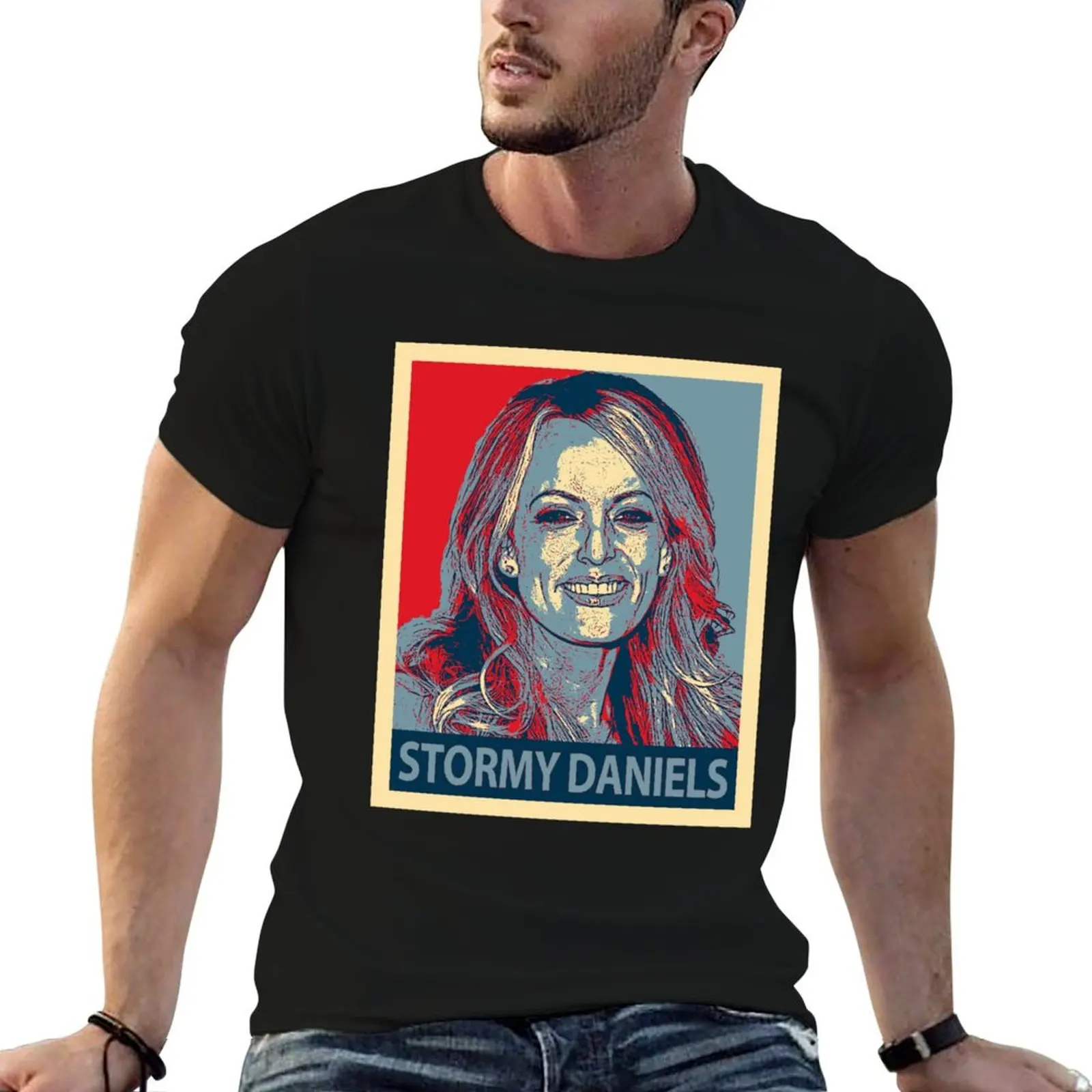 Stormy Daniels T-Shirt Simple Print Design T-Shirt