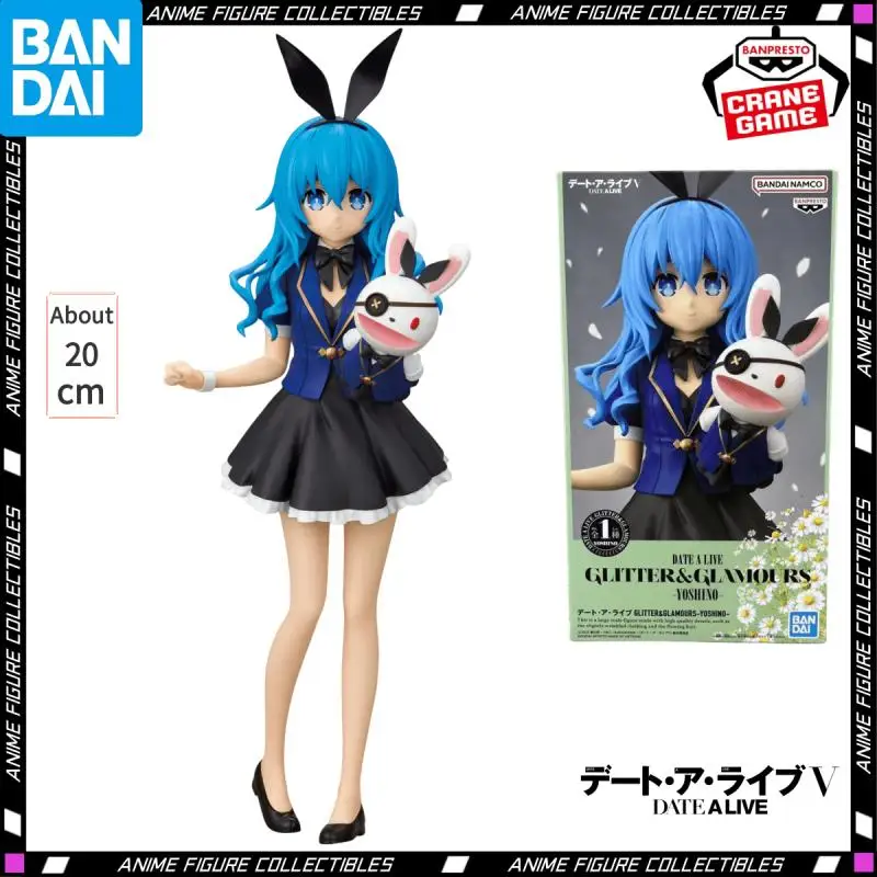 

Original BANDAI BANPRESTO YOSHINO Figure GLITTER&GLAMOURS Anime DATE A LIVE Action Figures PVC Model Gifts Collectible