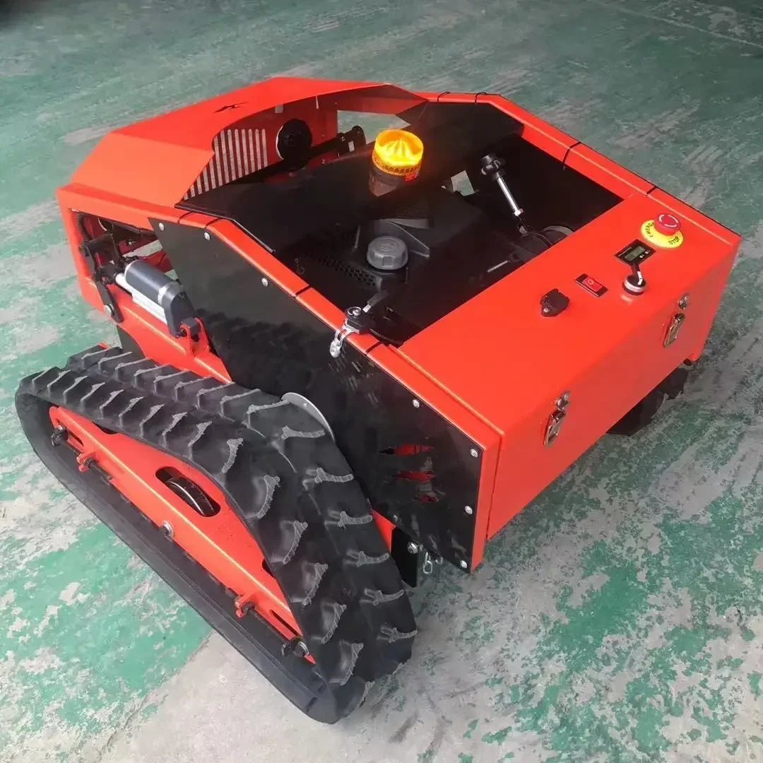 Landwirtschaft Benzin Fernbedienung Rasenmäher und Roboter Raupensteuerung Rasenmäher Schneeschaufel Preis