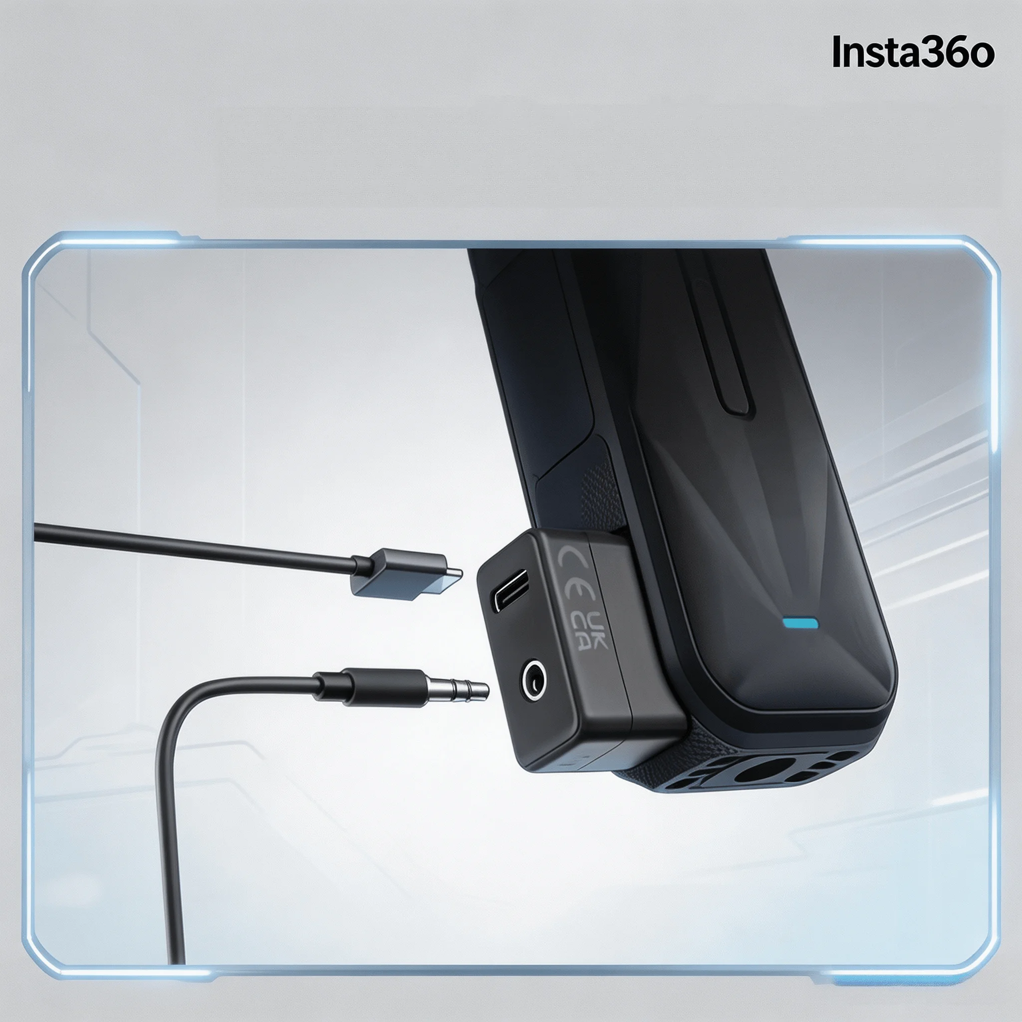 adaptador-de-Audio-para-carregamento-de-microfone-conector-invisivel-dual-usb-c-35mm-para-acessorios-de-camera-insta360-x5-x4-air-outdoor