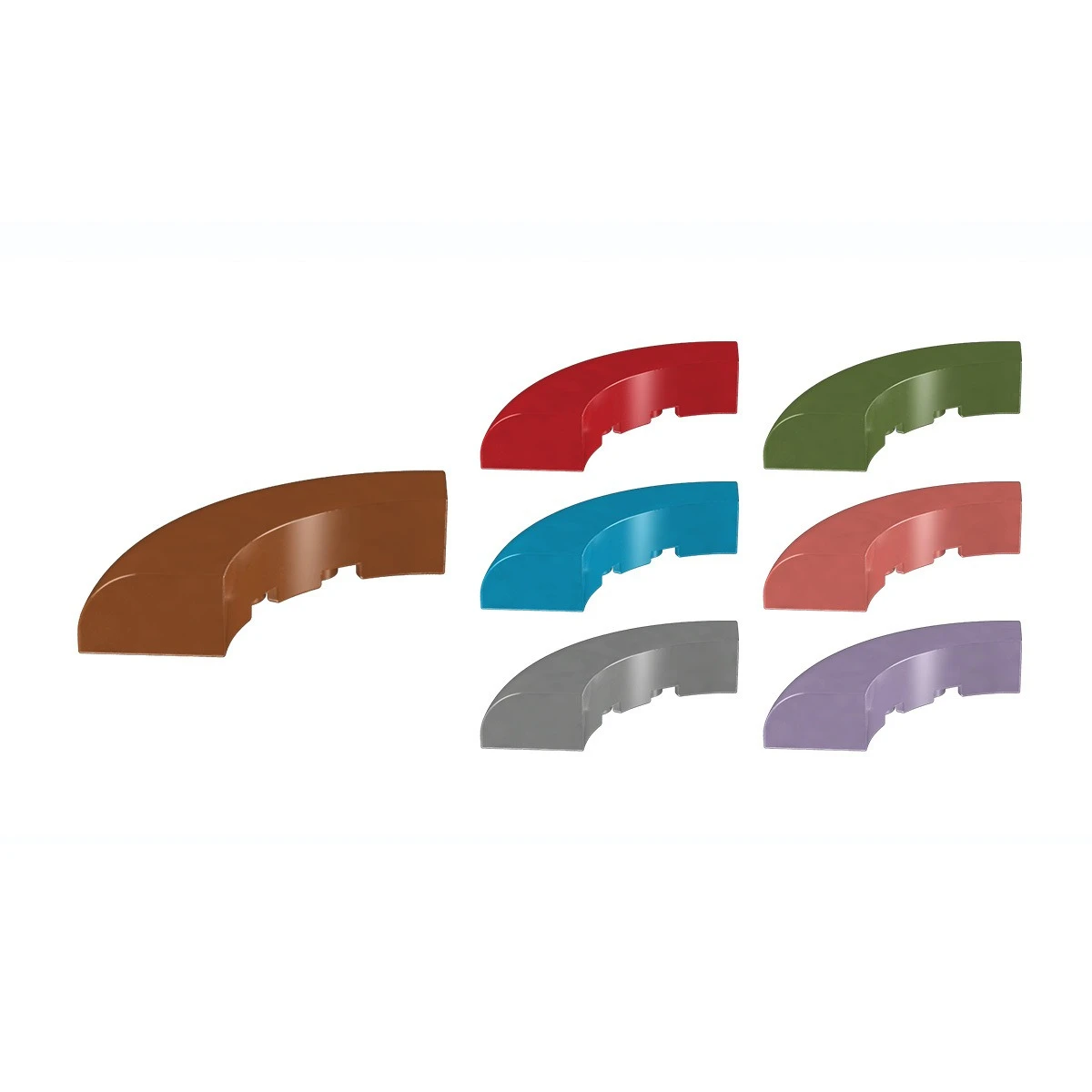 

Bulk Quantity Ek-1275 Building Blocks Are Compatible with 24599 Domestic Assembled 5-width Curved Corner Non Porous Parts Grade