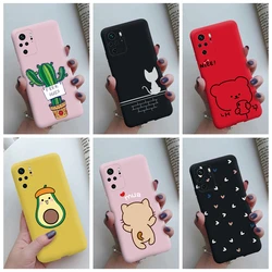For Cover Xiaomi Poco M5S Case For Poco M5S M5 M4 Capas Cute Cat Cactus Silicone Phone Back TPU Soft Case For Poco M5 M5S Fundas